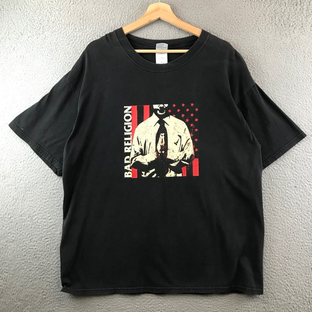 Vintage‎ Bad Religion It's Time To Turn The Tide Band Tee T-Shirt XL